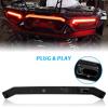 imageSAUTVS UTV Center Tail Light Rear Center Accent Lamp Taillight OEM Replacement for Polaris RZR XP 1000 Turbo Sportsman 1000 XP 2019 2020 2021 2022 2023 Accessories Red Replace 2413431
