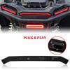 imageSAUTVS UTV Center Tail Light Rear Center Accent Lamp Taillight OEM Replacement for Polaris RZR XP 1000 Turbo Sportsman 1000 XP 2019 2020 2021 2022 2023 AccessoriesSmoked Black