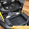 imageSAUTVS UTV Rear 135L Side Cargo Storage Boxes for CanAm Maverick R Poly Water Resistant Bed Tool Side Cargo Storage Boxes for Can Am Maverick R MAX X RS 2024 Accessories 2PCS Replace 715007372