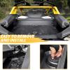 imageSAUTVS UTV Rear 135L Side Cargo Storage Boxes for CanAm Maverick R Poly Water Resistant Bed Tool Side Cargo Storage Boxes for Can Am Maverick R MAX X RS 2024 Accessories 2PCS Replace 715007372