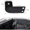 imageSAUTVS UTV Rear Roof Light Brackets Rear Profit Cage LED Light Mount Brackets Kit for Polaris Ranger Diesel ETX XP EV Crew 570 800 900 1000 20132024 Accessories 2PCS