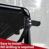 imageSAUTVS UTV Rear Roof Light Brackets Rear Profit Cage LED Light Mount Brackets Kit for Polaris Ranger Diesel ETX XP EV Crew 570 800 900 1000 20132024 Accessories 2PCS