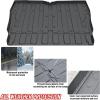 imageSAUTVS UTV Rubber Bed Mat Liners for Honda Pioneer 10005 1625 TPE Rear Cargo Bed Mat All Weather Protector Slush Liner for Honda Pioneer 1000 5 Seater 20162025 Accessories Replace 0SP42HL4501