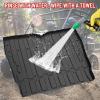 imageSAUTVS UTV Rubber Bed Mat Liners for Honda Pioneer 10005 1625 TPE Rear Cargo Bed Mat All Weather Protector Slush Liner for Honda Pioneer 1000 5 Seater 20162025 Accessories Replace 0SP42HL4501