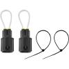imageSAUTVS UTV Seat Belt Bypass for CFMOTO ZFORCE 950 Override Harness Seat Bypass Override Switch Connector Jumper Plug for CFMOTO ZFORCE 950 HO SPORT 2023 Accessories 2 Pieces