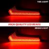 imageSAUTVS UTV Tail Lights Assembly for Polaris RZR XP 1000TurboSportsman 1823 Smoked Black LED Taillights Rear Lamps for Polaris RZR XP 1000 Turbo Sportsman 570 850 1000 20182023 Accessories2PCSSmoked Black
