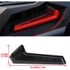 imageSAUTVS UTV Tail Lights Assembly for Polaris RZR XP 1000TurboSportsman 1823 Smoked Black LED Taillights Rear Lamps for Polaris RZR XP 1000 Turbo Sportsman 570 850 1000 20182023 Accessories2PCSSmoked Black
