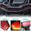 imageSAUTVS UTV Tail Lights Assembly for Polaris RZR XP 1000TurboSportsman 1823 Smoked Black LED Taillights Rear Lamps for Polaris RZR XP 1000 Turbo Sportsman 570 850 1000 20182023 Accessories2PCSRed
