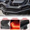 imageSAUTVS UTV Tail Lights Assembly for Polaris RZR XP 1000TurboSportsman 1823 Smoked Black LED Taillights Rear Lamps for Polaris RZR XP 1000 Turbo Sportsman 570 850 1000 20182023 Accessories2PCSSmoked Black