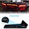 imageSAUTVS UTV Tail Lights Assembly for Polaris RZR XP 1000TurboSportsman 1823 Smoked Black LED Taillights Rear Lamps for Polaris RZR XP 1000 Turbo Sportsman 570 850 1000 20182023 Accessories2PCSRed