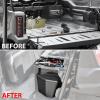 imageSAUTVS UTV Under Seat Storage Box for Honda Pioneer 1000 3P 5P 20172023 Water Resistance Underseat Storage Bin for Honda Pioneer 10003  10005 20172023 Accessories Replace OEM 08L70HL4F00