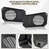 imageSAUTVS Under Dash Speaker Pods for Ranger 1000XP 1824 Under Dashboard Speaker Enclosures Pods Holders for Polaris Ranger XP 1000Crew 20182024 AccessoriesOne Pair