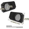 imageSAUTVS Under Dash Speaker Pods for Ranger 1000XP 1824 Under Dashboard Speaker Enclosures Pods Holders for Polaris Ranger XP 1000Crew 20182024 AccessoriesOne Pair