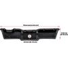 imageSAUTVS Under Dash Storage Box for Honda Pioneer 10003 10005 10006 20162025 Under Dashboard Storage Pocket for Honda Pioneer 1000 3P 5P 6P 20162025 Accessories Replace OEM 08L71HL4F00