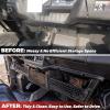 imageSAUTVS Under Dash Storage Box for Honda Pioneer 10003 10005 10006 20162025 Under Dashboard Storage Pocket for Honda Pioneer 1000 3P 5P 6P 20162025 Accessories Replace OEM 08L71HL4F00