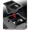 imageSAUTVS Under Seat Storage Box Compatible with Honda Pioneer 7002 7004 20142025 Accessories Water Resistance 44L Under Driver Seat Storage Bin