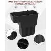 imageSAUTVS Under Seat Storage Box Compatible with Kawasaki Mule 4000 4010 20092026 Accessories Water Resistance 14L Under Driver Seat Storage Bin
