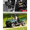 imageSAUTVS Under Seat Storage Box Compatible with Kawasaki Mule 4000 4010 20092026 Accessories Water Resistance 14L Under Driver Seat Storage Bin