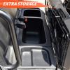 imageSAUTVS Under Seat Storage Box Underseat Storage Bin Set Organizer Tray for Polaris Ranger 500 570 Mid Size 50quot Wide 20152021 Accessories 3PCS