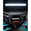 imageSAUTVS Waterproof Front Mesh Grill with LED Light Bar for Polaris RZR PRO XPPRO RPRO S 2025 Black Mesh Grille with Spotlight Replace OEM 5465595070 5459950070