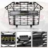 imageSAUTVS Waterproof Front Mesh Grill with LED Light Bar for Polaris RZR PRO XPTurbo RPRO R 20202024 Accessories