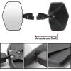imageSAUTVS Wider Ajustable Aluminum Shell Rear View Side Mirrors for CanAm Defender Heavy Duty HighDefinition Convex Side Mirrors for Can Am Defender HD5 HD8 HD10 MAX 20162025 Accessories 2PCS