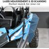 imageSAUTVS Wider Extended Rear Fender Flares Kit for Polaris RZR XP 1000 XP 4 1000 20142023 XXL Rear Left ampamp Right Mud Flaps Mud Guards Extension Accessories 4PCS