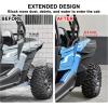 imageSAUTVS Wider Front Mud Flaps ampamp Rear Fender Flares Kit for Polaris RZR XPXP 4 1000 20142023 Accessories XXL Splash Proof Extended Guards Front Mud Flaps and Rear Fender Flares Set 6PCS
