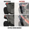 imageSAUTVS XL Fender Flares for Polaris General 10004 1000 20162025 Heavy Duty Front and Rear Mud Flaps Mud Guards Fender Flares for Polaris General 10004 1000 1625 Accessories Replace 2884220