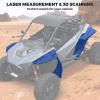 imageSAUTVS XXL Fender Flares for Polaris RZR PRO XPPRO RRZR Turbo R 20202024 Accessories Front ampamp Rear Full Coverage Fender Flares Mud Flaps Mud Guards Replace 2884685