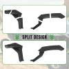 imageSAUTVS XXL Wider Fender Flares for Kawasaki Teryx KRX4 1000 Front Rear Extended Mud Flaps Mud Guards Extension for Kawasaki Teryx KRX 4 1000 2023 2024 2025 Accessories
