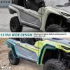 imageSAUTVS XXL Wider Fender Flares for Yamaha Wolverine RMAX4 1000 Compact 20212025 Extended Mud Flaps Mud Guards Accessories Easy Installation with Hardware Included