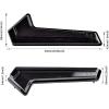 imageSmoked Black Tail Lights Kit for Polaris RZR XP 1000 Turbo S