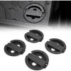 imageSAUTVS 4PCS Durable Twist Floor Drain Plugs Floor Caps for Kawasaki Teryx KRX 1000 Body Rocker Panels Trap Seal Plug for Kawasaki Teryx KRX KRX4 1000 20202025 Accessories Replace 110651423