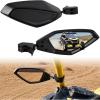 imageSAUTVS Adjustable Clear Rear View Side Mirrors for CanAm Maverick R ampamp R MAX X RS 2024 Models Accessories Aluminum Folding Mirrors 360 Degree Adjustable Balljoint 2PCS 715007363