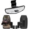 imageSAUTVS Adjustable Folding Side Rear View Mirrors ampamp Rear View Mirror Kit for Polaris Ranger XP 1000 900 570 Crew Diesel 20172021 Accessories 3PCS