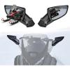imageSAUTVS Adjustable Rear View Side Mirrors for SkiDoo Clear Rear View Side Mirrors for SkiDoo REV Neo XS XM XP XR XU Accessories 2PCS Replace 860200694
