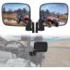 imageSAUTVS Adjustable Side Mirrors for Honda Pioneer 7002 7004 20142025 Clear Wide Folding Exterior Mirrors Side Rear View Mirror for Honda Pioneer 700 2P 4P 20142025 Accessories 2PCS