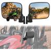 imageSAUTVS Adjustable Wider Rearview Side Mirrors for Kawasaki Teryx Teryx4 Folding Clear Rear View Side Mirrors for Kawasaki Teryx 800  Teryx4 800 20162025 Accessories2PCS