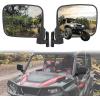 imageSAUTVS Adjustable Wider Rearview Side Mirrors for Polaris General XP 4 1000 Folding Clear Rear View Side Mirrors for Polaris General 10004 1000  XP 1000  XP 4 1000 20162024 Accessories2PCS