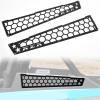 imageSAUTVS Aluminum Air Intake Cover Grill for Polaris RZR XP 1000XP 4 1000 20142023 Black Metal Mesh Engine Side Vent Inlet Protection Cover Bezel Enhanced Airflow ampamp Durability2PCS