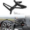 imageSAUTVS Aluminum Saddlebag Rack for CanAm Ryker Black Luggage Bag Rack Kit for Can Am Ryker All Models Accessories Replace 219400856