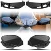 imageSAUTVS Black Aluminum Handguards ampamp Black Handguards Protector Wind Deflector Kit for CanAm Ryker All Models Accessories