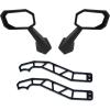 imageSAUTVS Black Metal Door Handles ampamp Front Door Rear View Side Mirrors Kit for CanAm X3 ampamp X3 Max 20172021 Accessories