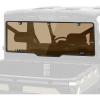 imageSAUTVS Clear Polycarbonate Rear Windshield Back Window for Polaris Ranger XP 10001000Crew 20172025 XP 900570Diesel 20132025 with All Seal Quick Installation Accessories Compatible with RoofDark Tinted Rear Windshield