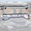 imageSAUTVS Flip Up Windshield Compatible with Honda Pioneer 7002 7004 20142025 Clear 15quot Hard Coated Poly Front Flip Windscreen Accessories Can be Closed Vented or Fully Open
