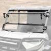 imageSAUTVS Flip Up Windshield for Polaris Ranger XP 1000 Crew Diesel XP 900 20172025 Accessories Clear 15quot Hard Coated Polycarbonate Front Flip Windscreen Window Can be ClosedVented or Fully Open