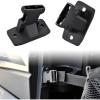 imageSAUTVS Front Door Net Female Buckle for Polaris Ranger XP 1000 900 Crew Plastic Black Front Door Side Safety Net Fastener Base Support for Polaris Ranger Crew XP 1000 900 20162020 Accessories 2PCS
