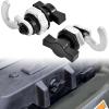 imageSAUTVS Front Storage Rack Latch for Polaris Sportsman 300 400 450 500 700 800 20052011 Flexible Detent Lock Latch Kit Accessories 2pcs Replace 70812417081242
