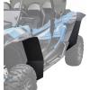 imageSAUTVS Front ampamp Rear Mud Flaps Kit for RZR XP 1000 Turbo Splash Proof Extended Fender Flares Mud Guards for Polaris RZR XP 1000XP 4 1000 RZR XP TurboRZR XP 4 Turbo Accessories 20142023 4PCS